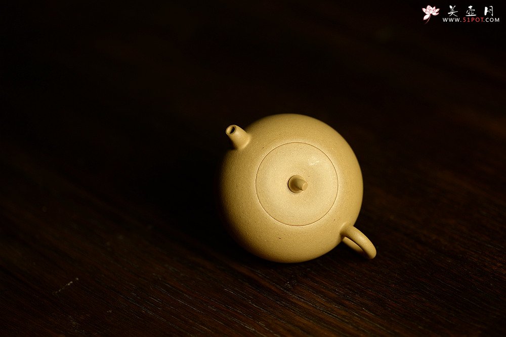 紫砂壶图片：于洪霞全手新品 娇小可人 纯正本山段泥  秋之小瓜  - 宜兴紫砂壶网