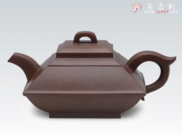 紫砂壶图片：长方合欢 - 宜兴紫砂壶网