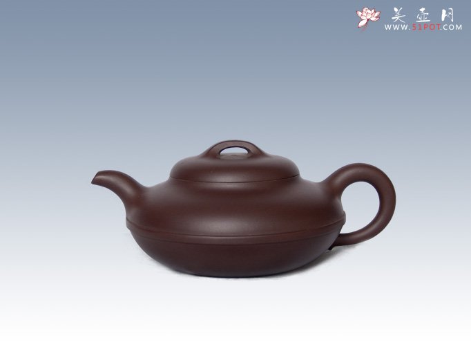紫砂壶图片：線圓壺 - 宜兴紫砂壶网