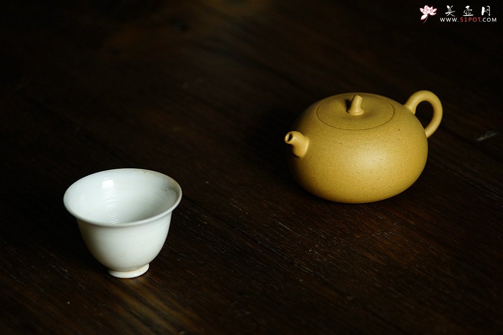 紫砂壶图片：于洪霞全手新品 娇小可人 纯正本山段泥  秋之小瓜  - 宜兴紫砂壶网