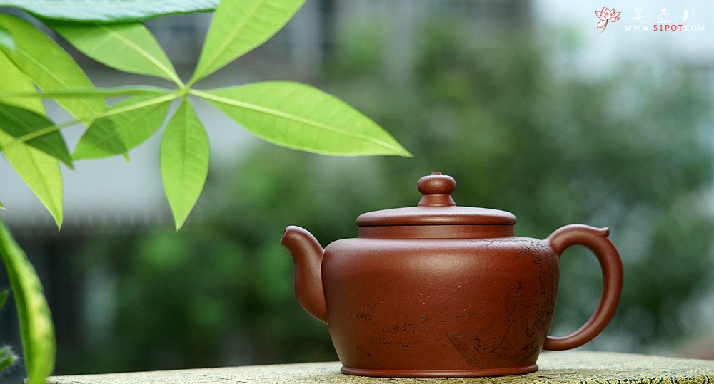 紫砂壶图片：赵辉、詹黎明合作作品 古朴拙雅 装饰精雅  全手禅心 - 宜兴紫砂壶网