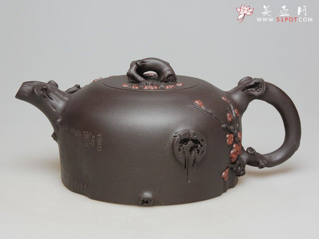 紫砂壶图片：暗香壶 - 宜兴紫砂壶网