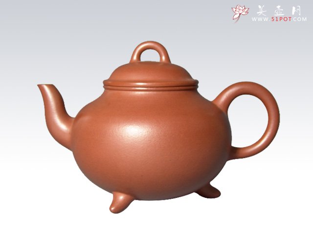 紫砂壶图片：三脚水平 - 宜兴紫砂壶网
