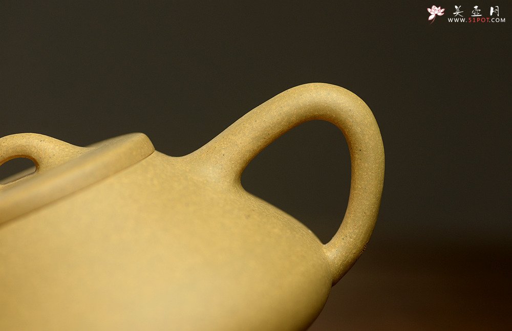 紫砂壶图片：顾小英全手子冶石瓢  器形端正~ 骨肉均挺 传统实用 - 宜兴紫砂壶网