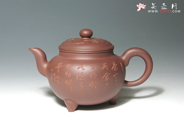 紫砂壶图片：大彬如意 - 宜兴紫砂壶网