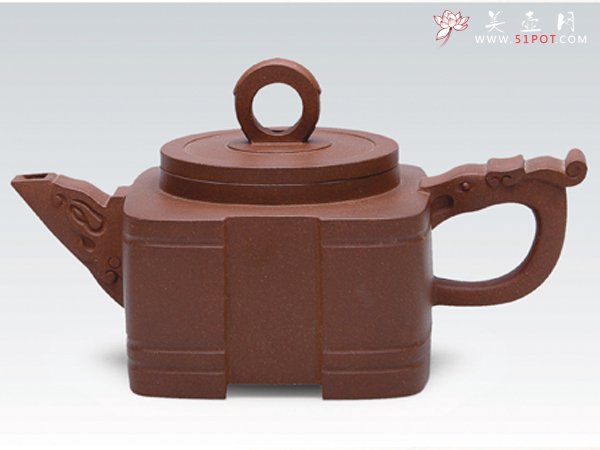 紫砂壶图片：浑方集玉 - 宜兴紫砂壶网