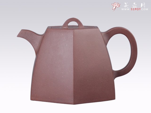 紫砂壶图片：六方 - 宜兴紫砂壶网