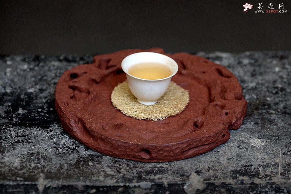 紫砂壶图片：美壶特惠 造型新颖~~非常好玩 全手工太湖石干泡台 - 宜兴紫砂壶网