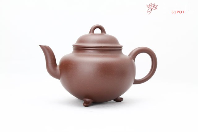 紫砂壶图片：三足鼎 - 宜兴紫砂壶网