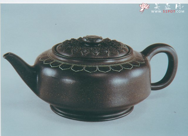 紫砂壶图片：银葵壶 - 宜兴紫砂壶网