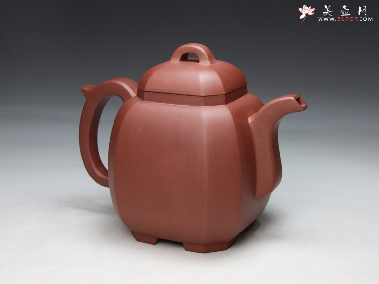 紫砂壶图片：福临八方壶 - 宜兴紫砂壶网