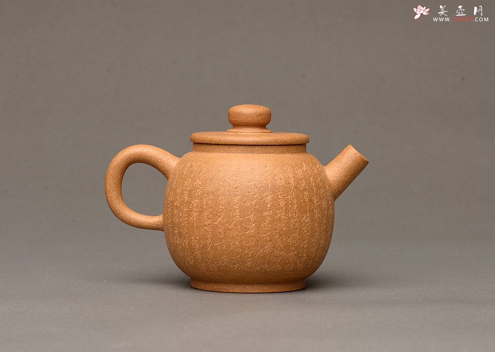 紫砂壶图片：美壶特惠 杀茶利器 心经小巨轮 茶人最爱 古朴实用 - 宜兴紫砂壶网