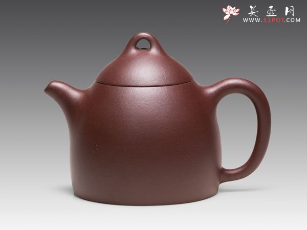 紫砂壶图片：秦权壶 - 宜兴紫砂壶网