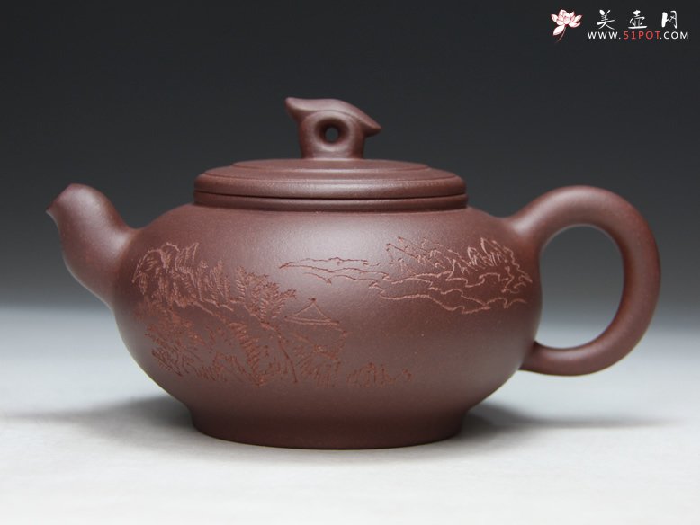 紫砂壶图片：吉祥壶 - 宜兴紫砂壶网