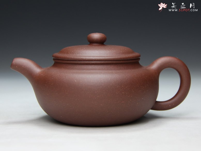 紫砂壶图片：扁腹壶 - 宜兴紫砂壶网