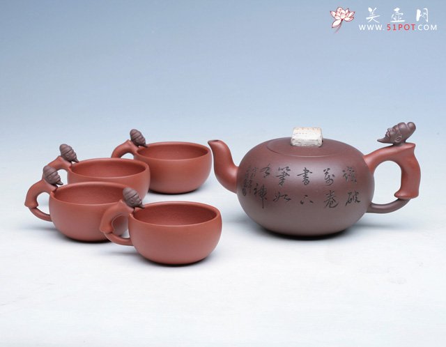 紫砂壶图片：壶上人家 - 宜兴紫砂壶网