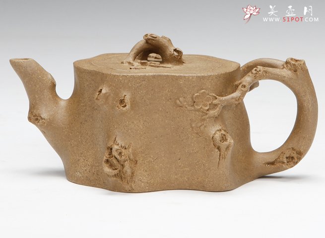 紫砂壶图片：梅桩 - 宜兴紫砂壶网