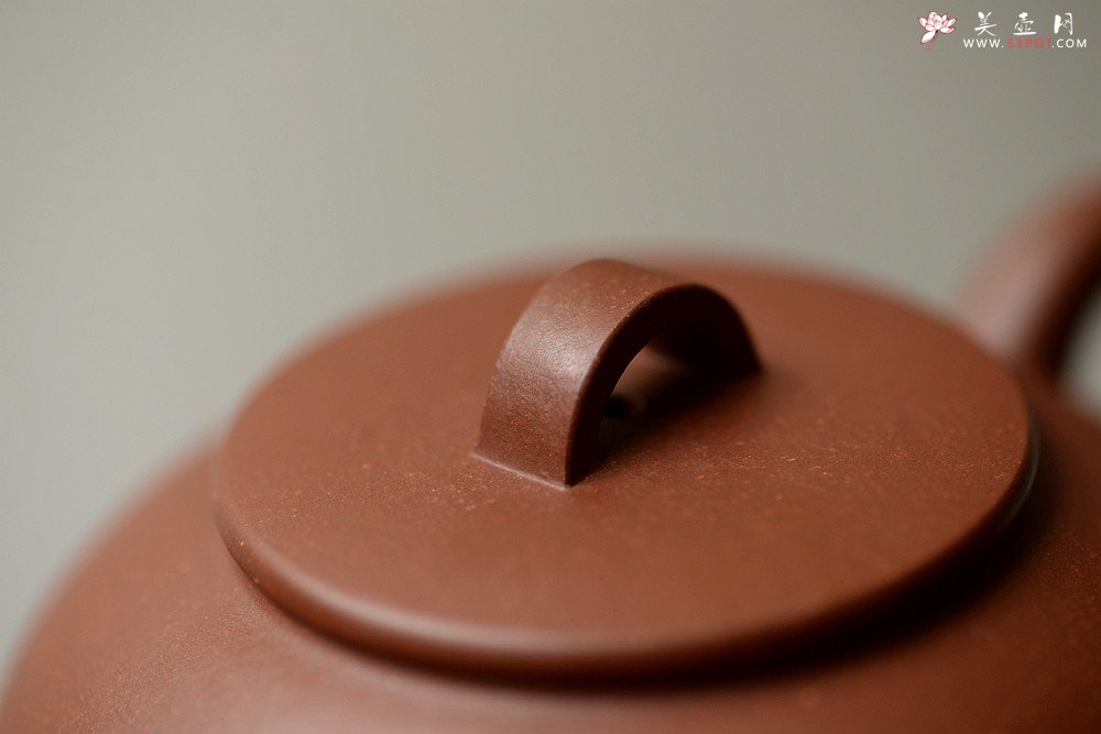 紫砂壶图片：詹黎明文气作品 别具风韵 全手巨轮珠 夏日畅饮必备 - 宜兴紫砂壶网