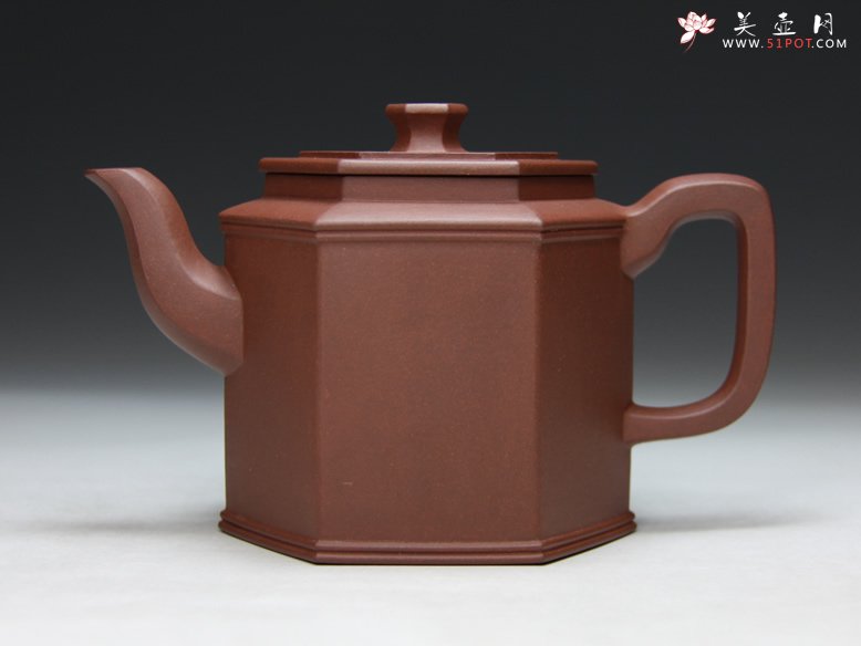 紫砂壶图片：神韵六方 - 宜兴紫砂壶网