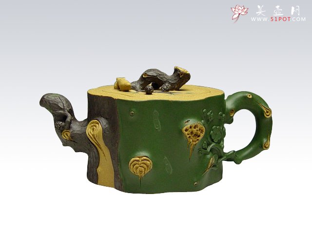 紫砂壶图片：梅桩 - 宜兴紫砂壶网