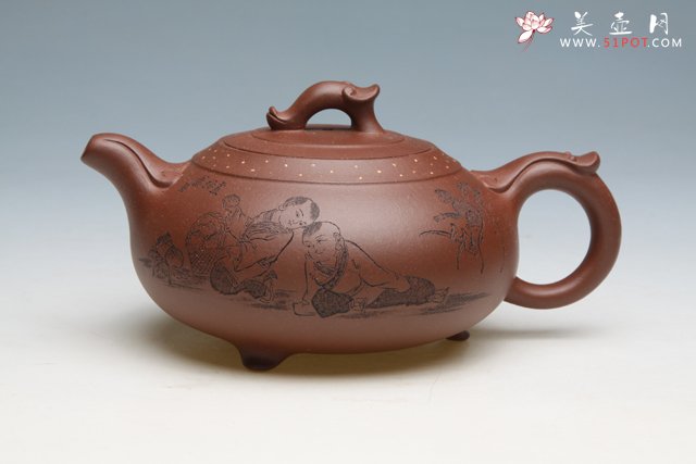 紫砂壶图片：金玉满堂 - 宜兴紫砂壶网