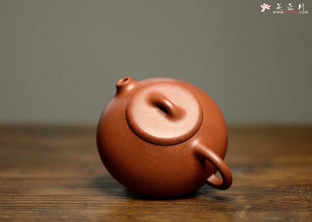 紫砂壶图片：优质降坡泥 周路健全手近作 禅瓢 实用耐品 - 宜兴紫砂壶网