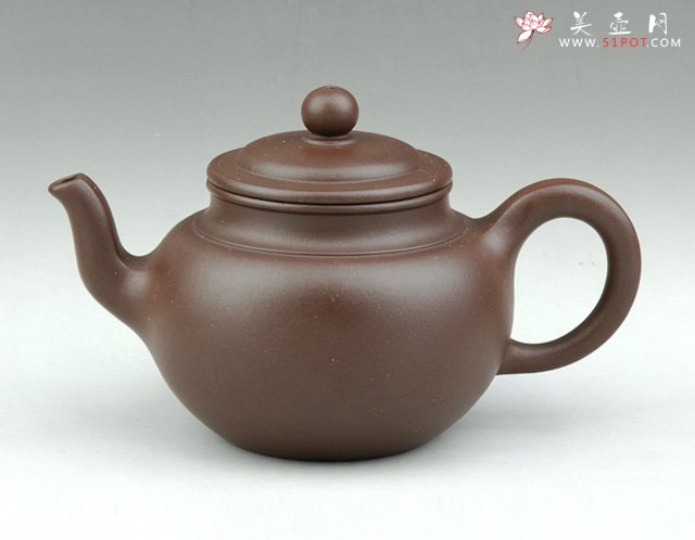 紫砂壶图片：双线韵律 - 宜兴紫砂壶网