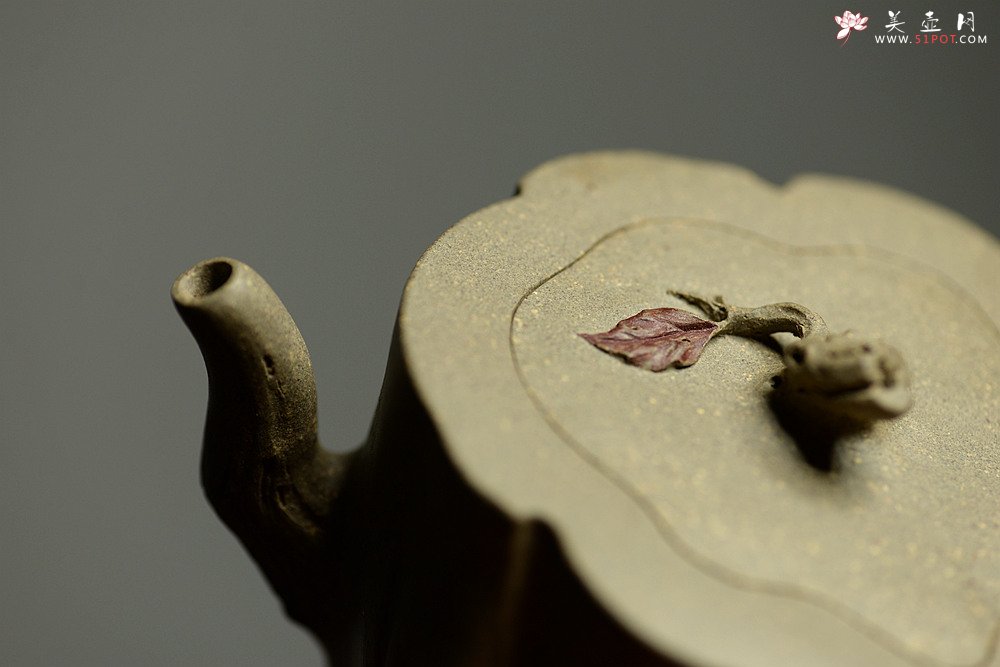 紫砂壶图片：学院派风格~ 郑志贤全手作品 秋吟 一缕秋风迎面来~ - 宜兴紫砂壶网