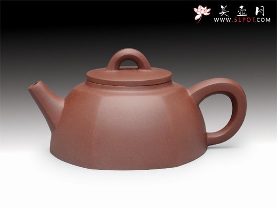 紫砂壶图片：六方井泉 - 宜兴紫砂壶网