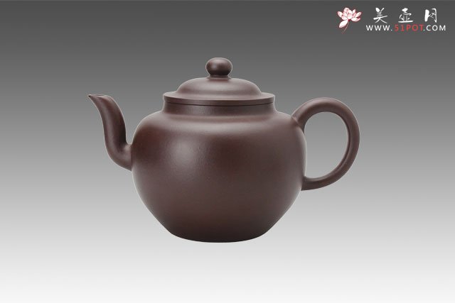 紫砂壶图片：古莲子壶 - 宜兴紫砂壶网