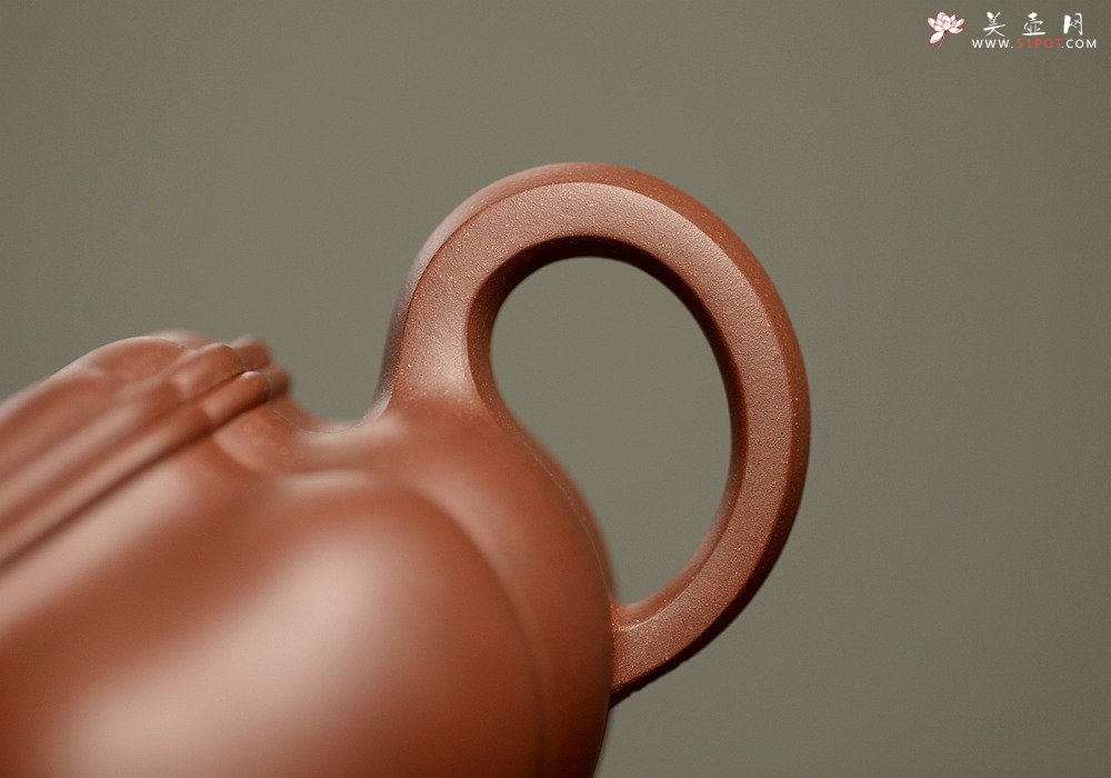 紫砂壶图片：精美之作 美若葵花 张力十足 葵仿古 - 宜兴紫砂壶网