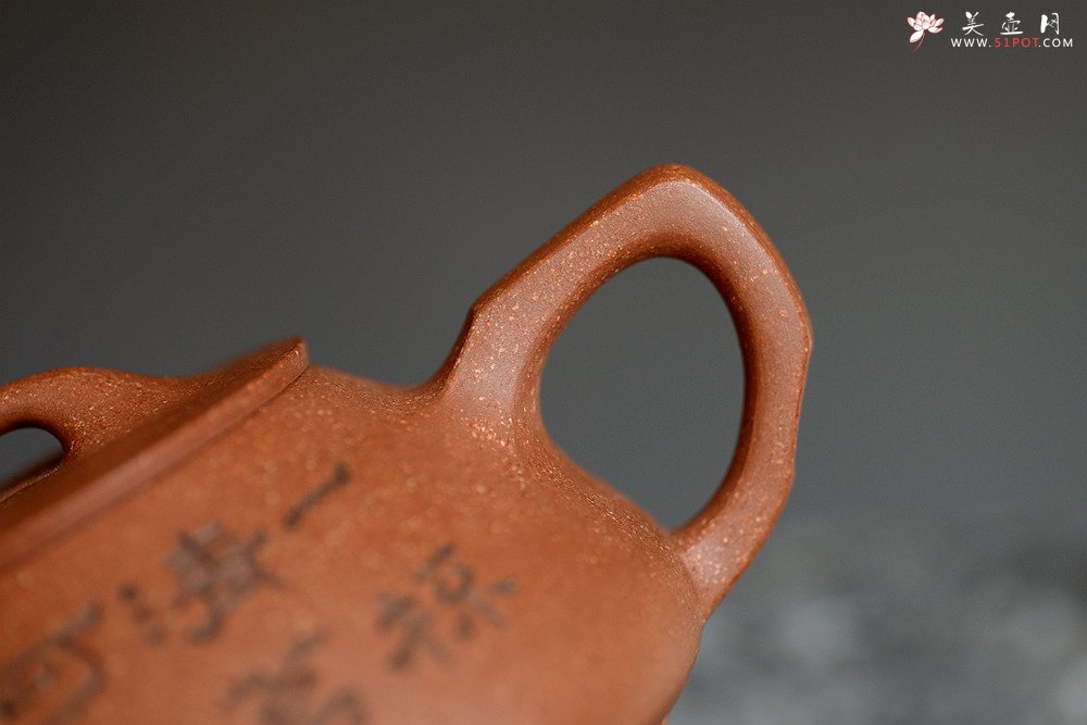 紫砂壶图片：陈进原创力作 全手东石韵瓢 刚柔并济 张听刚装饰  - 宜兴紫砂壶网