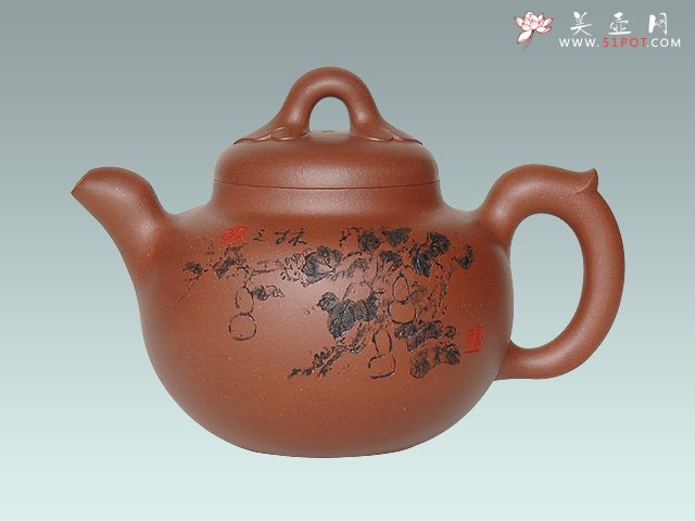 紫砂壶图片：如意玉阁 - 宜兴紫砂壶网