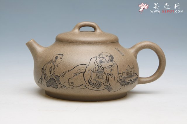 紫砂壶图片：浮生适意 - 宜兴紫砂壶网