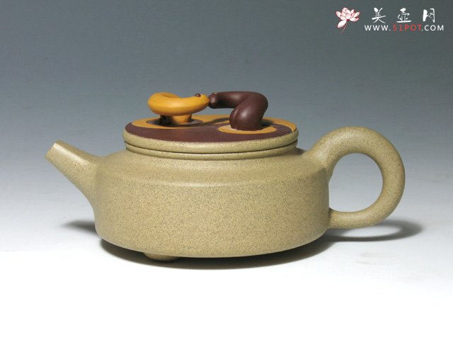 紫砂壶图片：太极壶 - 宜兴紫砂壶网