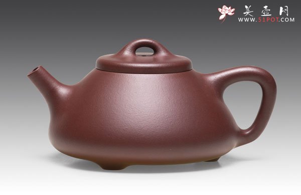 紫砂壶图片：子冶石瓢壶 - 宜兴紫砂壶网