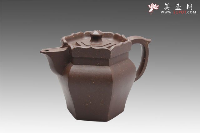 紫砂壶图片：僧帽 - 宜兴紫砂壶网