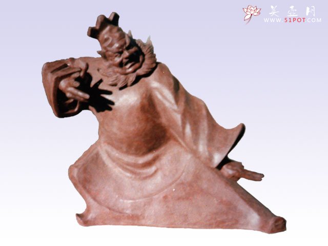 紫砂壶图片：钟馗 - 宜兴紫砂壶网