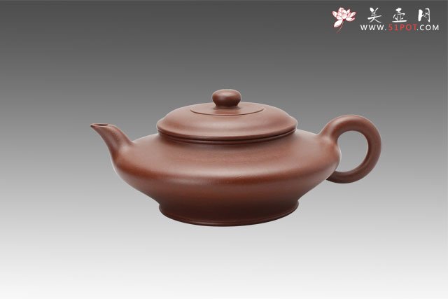 紫砂壶图片：虚扁 - 宜兴紫砂壶网
