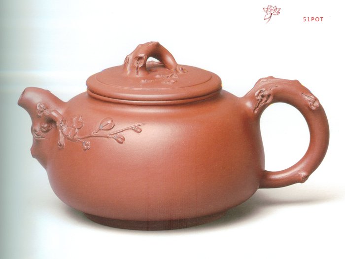 紫砂壶图片：寒梅 - 宜兴紫砂壶网