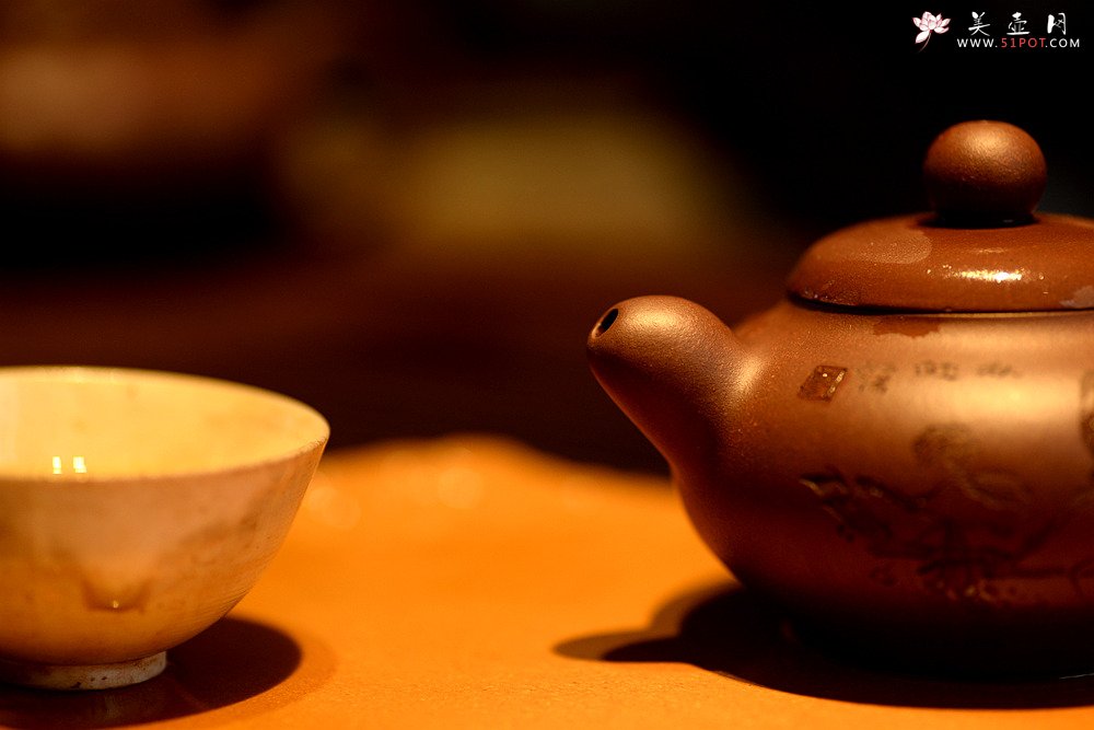 紫砂壶图片：谭华斌近作 道洪风格之玉露二式 刀法精炼 可人小壶 美壶特惠 - 宜兴紫砂壶网