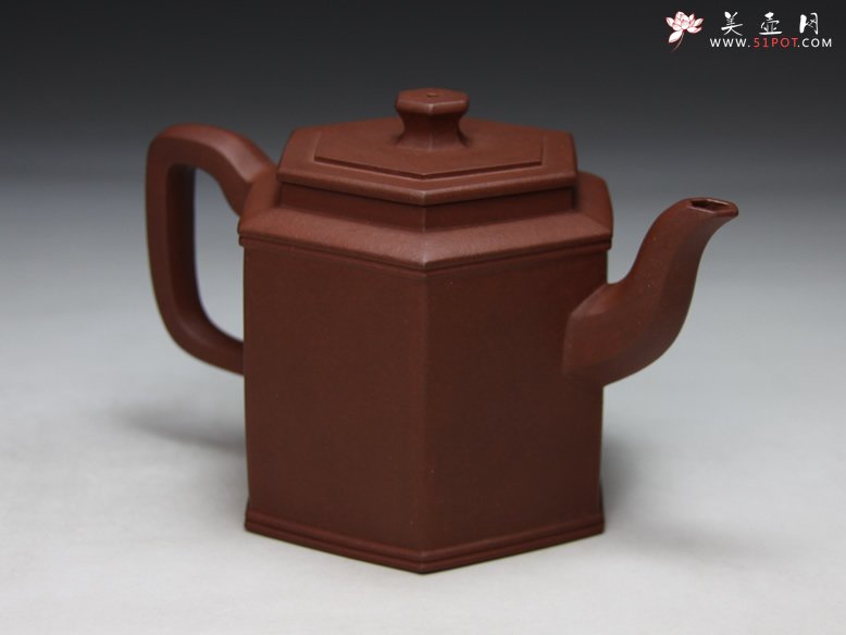 紫砂壶图片：神韵六方 - 宜兴紫砂壶网
