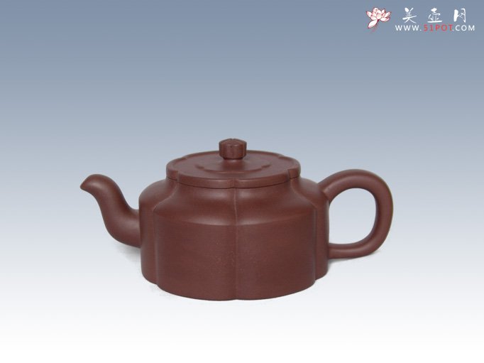 紫砂壶图片：梅花周盤壺 - 宜兴紫砂壶网