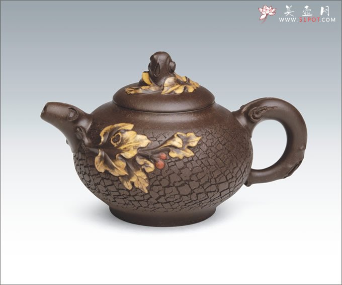 紫砂壶图片：大地之春 - 宜兴紫砂壶网