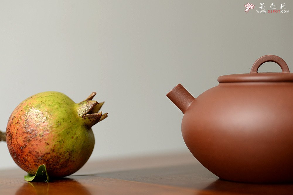 紫砂壶图片：詹黎明文气作品 别具风韵 全手巨轮珠 夏日畅饮必备 - 宜兴紫砂壶网