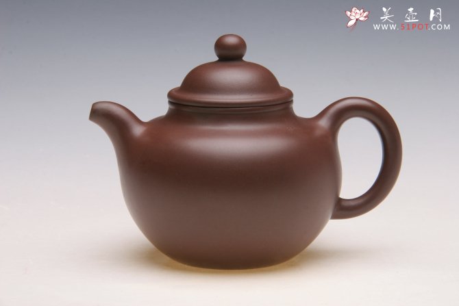 紫砂壶图片：大亨掇球 - 宜兴紫砂壶网