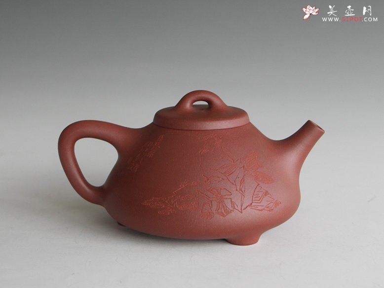 紫砂壶图片：子冶石瓢 - 宜兴紫砂壶网