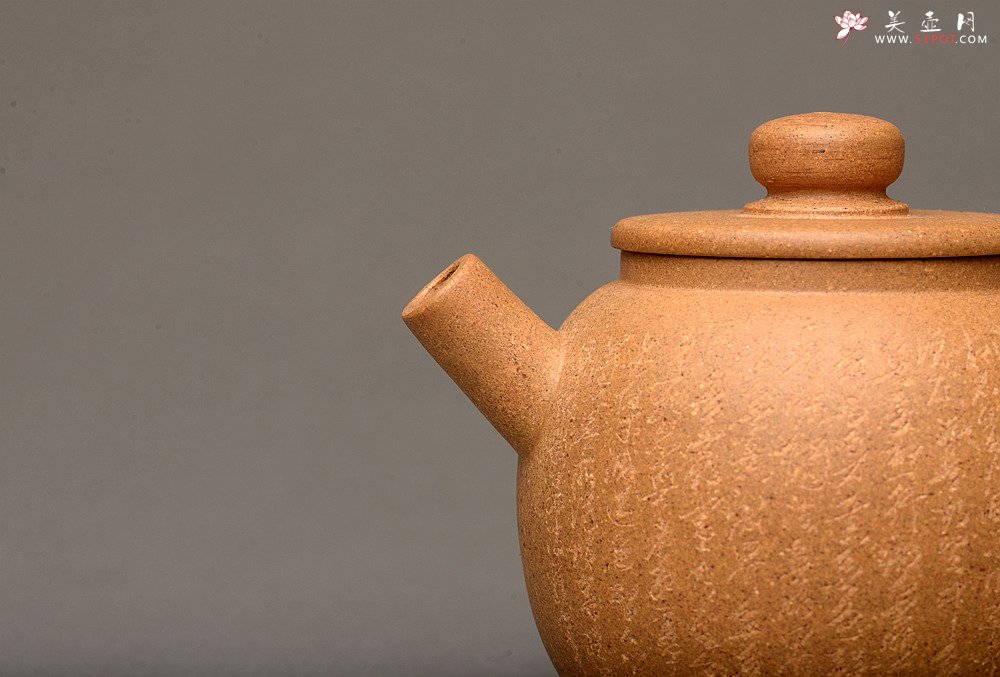 紫砂壶图片：美壶特惠 杀茶利器 心经小巨轮 茶人最爱 古朴实用 - 宜兴紫砂壶网