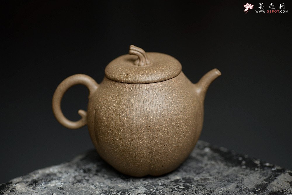 紫砂壶图片：潘小东全手新作 学院风 亭亭玉立 文气可人 玉瓜 - 宜兴紫砂壶网