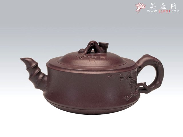 紫砂壶图片：雪梅壶 - 宜兴紫砂壶网
